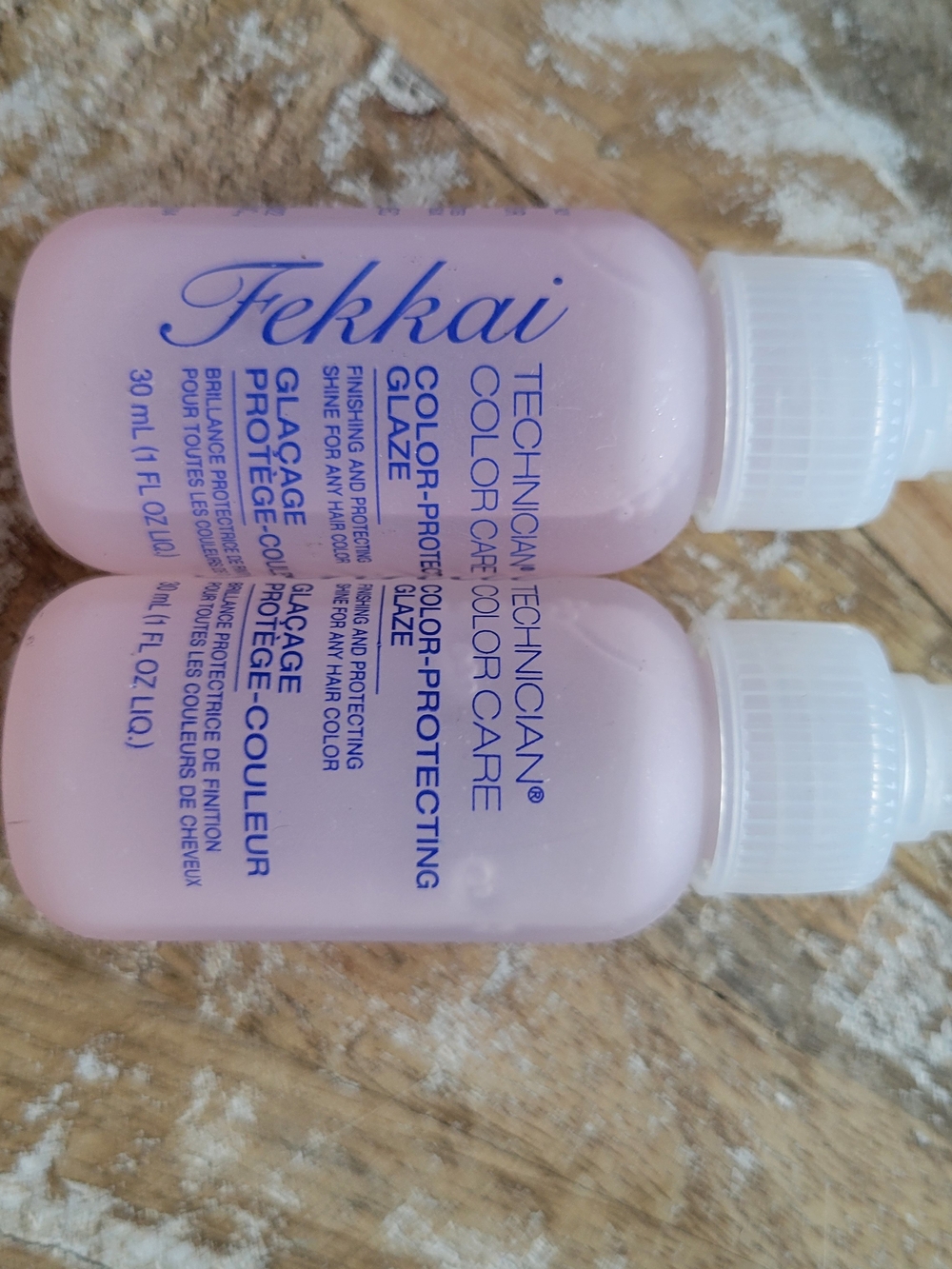 Fekkai Technician Color Care Protecting Glaze - Pink Travel Bottles (Pair)